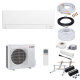 Mitsubishi Klimaanlage MSZ-AY50VGK R32 Wandgerät-Set 5,0 kW mit - ohne Quick Connect - ohne Befestigung